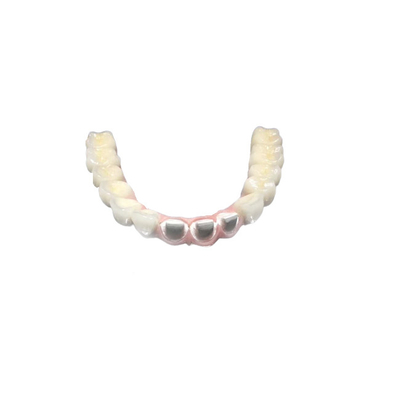 La corona biocompatibile di superficie liscia del dente di biossido di zirconio facile mantiene