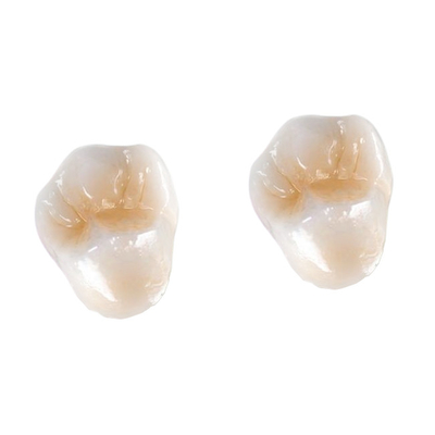 Parte sovrapposto in rilievo dentario dell'intarsio dell'impiallacciatura della corona di biossido di zirconio Tutto ceramico di FDA 3014652903