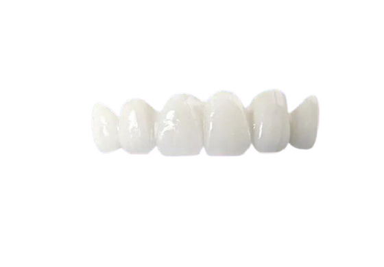 Alta durezza di biossido di zirconio del dente di colore naturale traslucido non irritante della corona