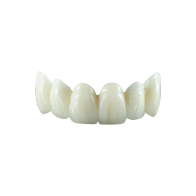 Corona naturale del dente di biossido di zirconio di colore meno i molari trasparenti nessun linee nere sui bordi