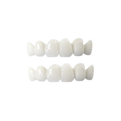 Colore naturale traslucido dell'alta di durezza corona dentaria di biossido di zirconio