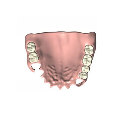 L'alto laboratorio dentario di masticazione cad/camma della protesi dentaria di efficienza ha riparato la protesi dentaria parziale