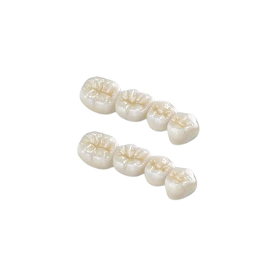 Resistenza all'abrasione su misura della corona dentaria di biossido di zirconio la forte facile pulisce