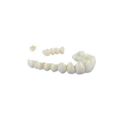 Corona dentaria del dente di biossido di zirconio del laboratorio della Cina nessun denti della porcellana di biossido di zirconio di irritazione