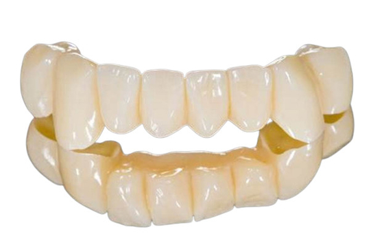Ponte dentario sano della corona ad alta resistenza e rendere il sorriso più bello