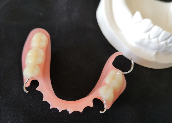 Superficie regolare dentaria di stabilità di colore dell'alto ponte di definizione PFM