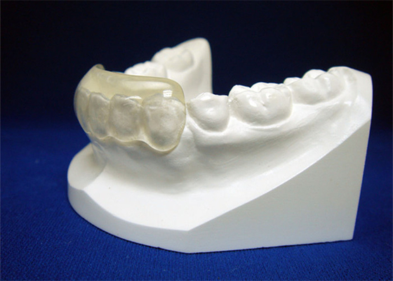 L'apparecchio funzionale dentario di gomma bianco durevole macchia resistente