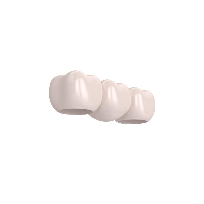 Biossido di zirconio tutto il colore naturale di buona biocompatibilità di traslucidità dei denti della porcellana